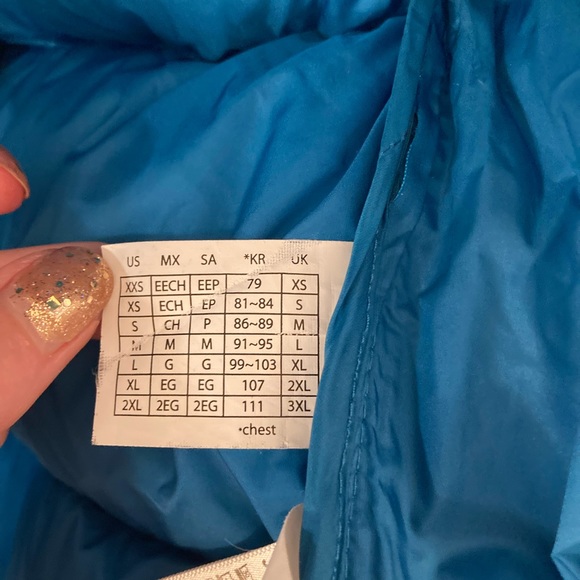 Electric blue puffer jacket - Picture 5 of 5